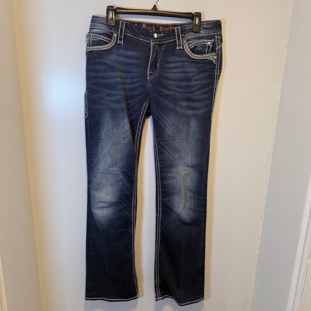Rock Revival‎ Eleanor easy boot blue jeans women's size 29